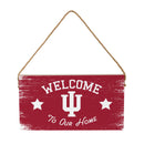 Indiana University Wood Wall Sign, 6x11