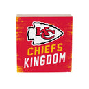 Kansas City Chiefs Plock, Down Home Fans, 6x6