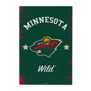 Minnesota Wild Wood Wall Sign, 16x24