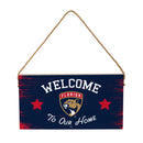 Florida Panthers Wood Wall Sign, 6x11