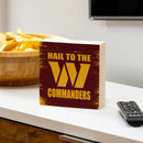 Washington Commanders Plock, Down Home Fans, 6x6