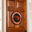 Oregon State University Round Door Décor with Hanging Rope, 18x18