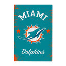 Miami Dolphins Wood Wall Sign, 16x24