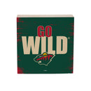 Minnesota Wild Plock, Down Home Fans, 6x6