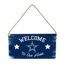 Dallas Cowboys Wood Wall Sign, 6x11