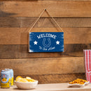 Indianapolis Colts Wood Wall Sign, 6x11