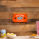 Oklahoma State University Wood Wall Sign, 6x11