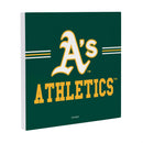 Athletics Wood Wall Sign, 12x12