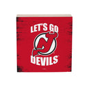 New Jersey Devils Plock, Down Home Fans, 6x6