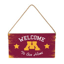 University of Minnesota Wood Wall Sign, 6x11