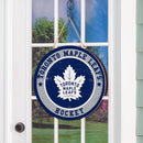 Toronto Maple Leafs Round Door Décor with Hanging Rope, 18x18