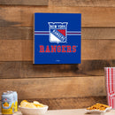 New York Rangers Wood Wall Sign, 12x12