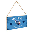 Tennessee Titans Wood Wall Sign, 6x11