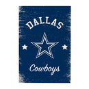 Dallas Cowboys Wood Wall Sign, 16x24