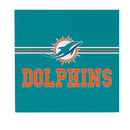 Miami Dolphins Wood Wall Sign, 12x12
