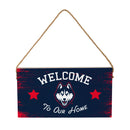 University of Connecticut Wood Wall Sign, 6x11