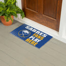 Buffalo Sabres Fan PVC Mat, 28"x16"