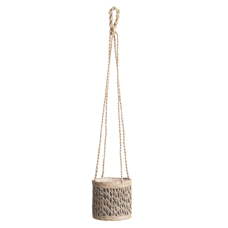 Napa Home Garden, PALESA JUTE HANGING BASKET 6",db401