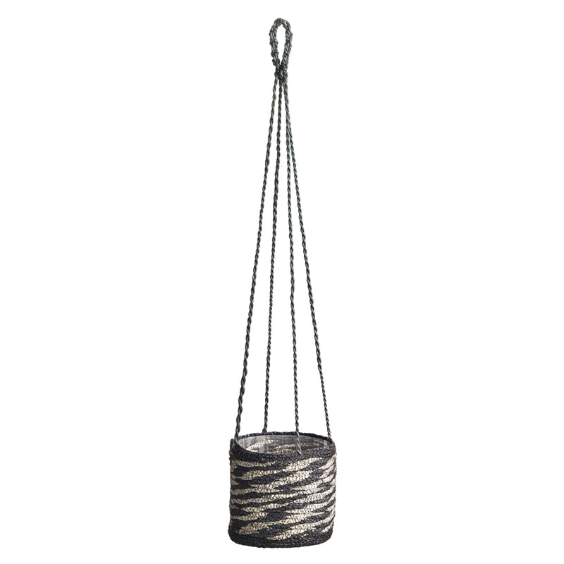 Napa Home Garden, NALEDI JUTE HANGING BASKET 7.75",db402