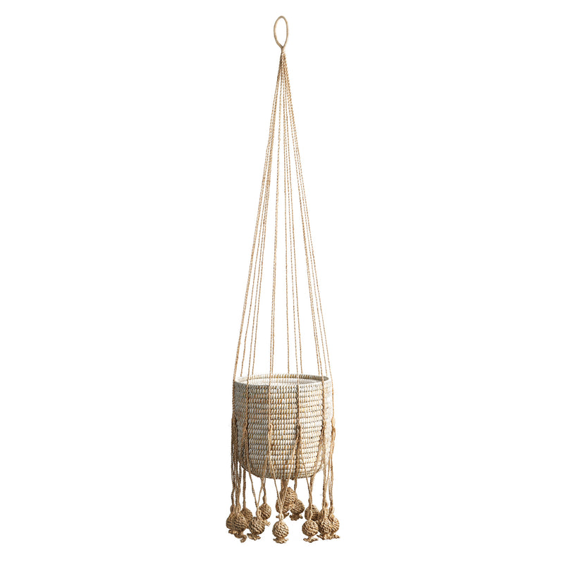 NAPA Home & Garden, GAIA JUTE HANGING BASKET 11.75",DB404