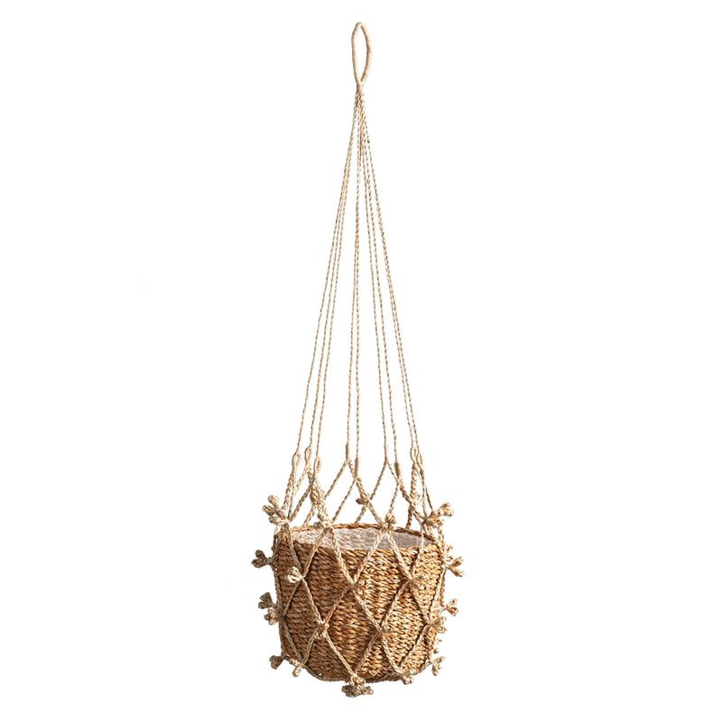 Napa Home Garden, MASANA SEAGRASS HANGING BASKT 11",db405