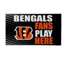 Cincinnati Bengals Fan PVC Mat, 28"x16"