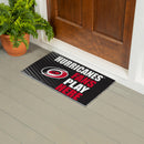 Carolina Hurricanes Fan PVC Mat, 28"x16"