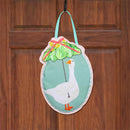 Springtime Goose Door Decor