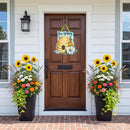 Bee Happy Hive Door Decor