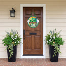 Lucky Wagon Door Decor
