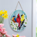 What She Shed Bird Bunch, 18" Door Décor