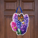 Hyacinth Haven Door Decor