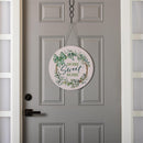 Home Sweet Home Greenery Wreath PVC 16"D Door Decor