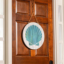 Monogram Blank Shell Door Decor