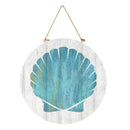 Monogram Blank Shell Door Decor