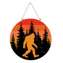High Country Bigfoot Wood Door Decor,18"