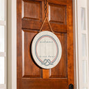 Monogram Blank Nautical White Door Decor