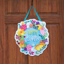 Happy Easter Egg Wreath Door Decor