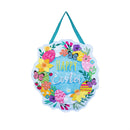 Happy Easter Egg Wreath Door Decor
