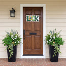 L.O.V.E and L.U.C.K Reversible Door Decor