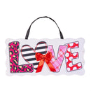 L.O.V.E and L.U.C.K Reversible Door Decor