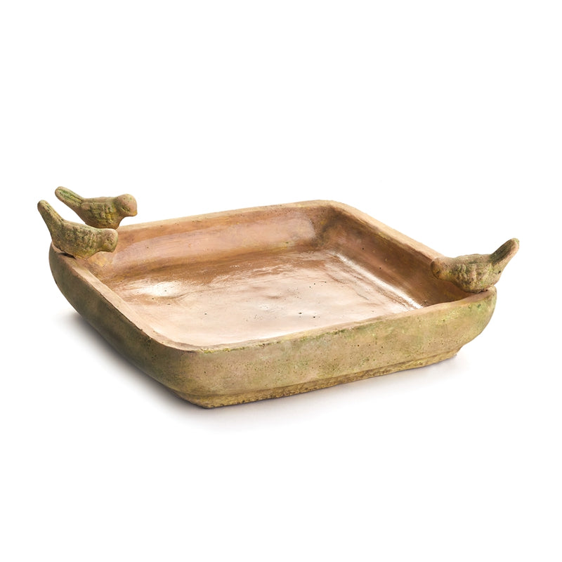 Napa Home Garden, WG SQUARE BIRD TRAY,dg220