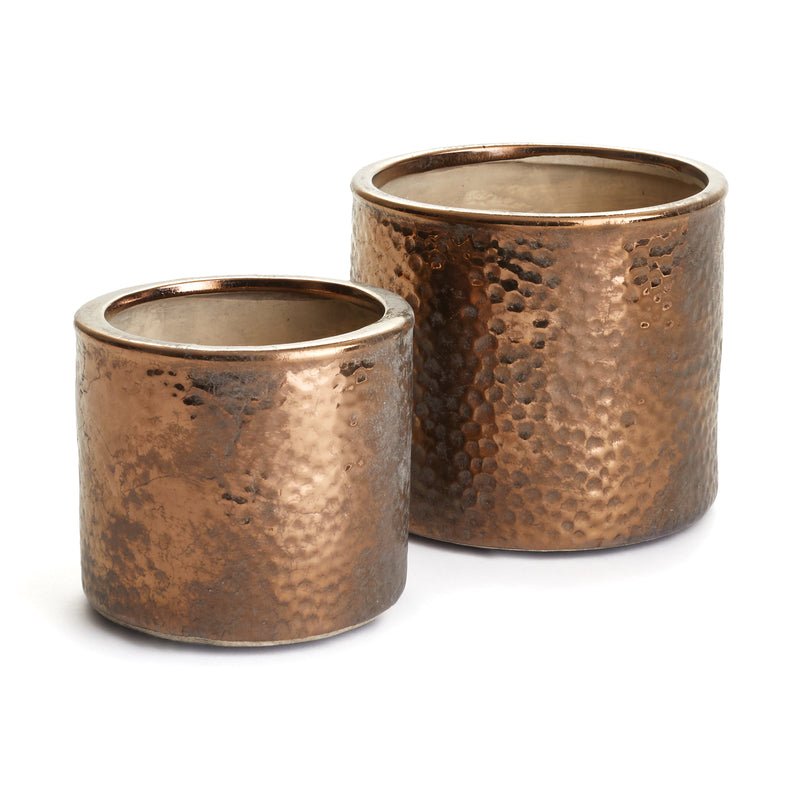 NAPA Home & Garden, PEYTON CYLINDER POTS SMALL, SET OF 2,DG236