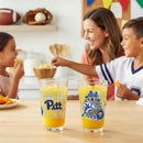 University of Pittsburgh 16oz Glass pint, Set of 2