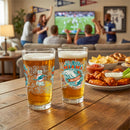 Miami Dolphins 16oz Glass pint, Set of 2