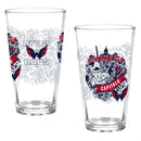 Washington Capitals 16oz Glass pint, Set of 2