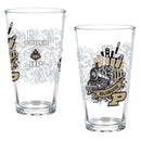 Purdue University 16oz Glass pint, Set of 2