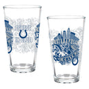 Indianapolis Colts 16oz Glass pint, Set of 2