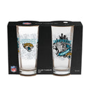 Jacksonville Jaguars 16oz Glass pint, Set of 2