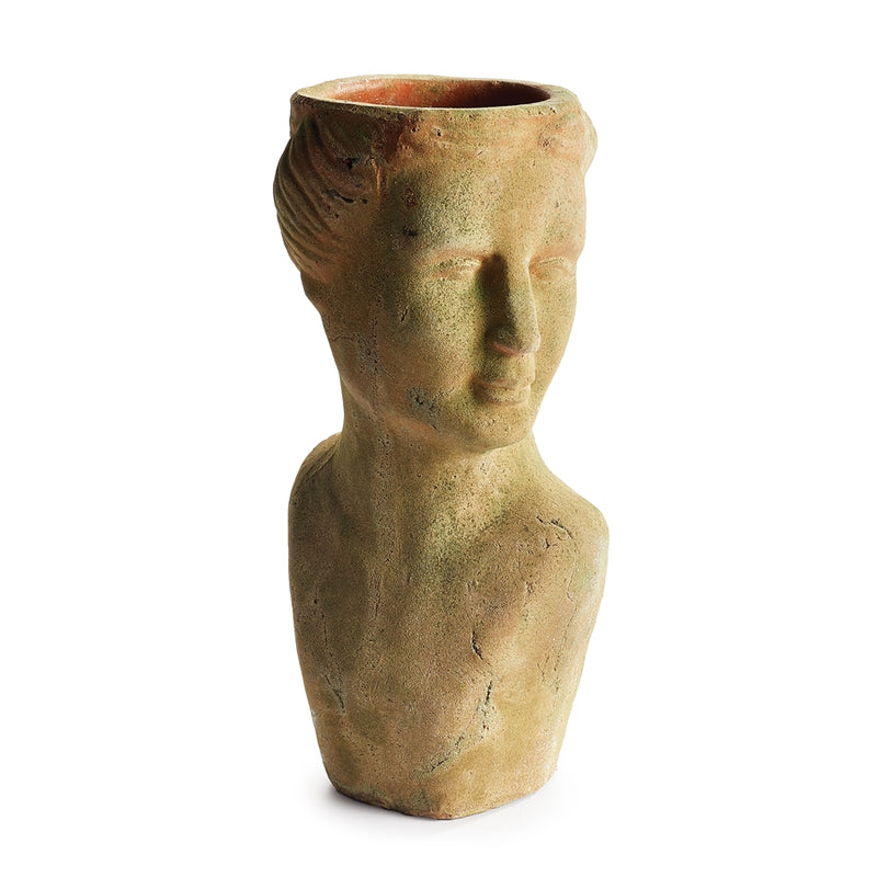 Napa Home Garden, WEATHERED GARDEN FEMALE BUST PLANTR,dj246